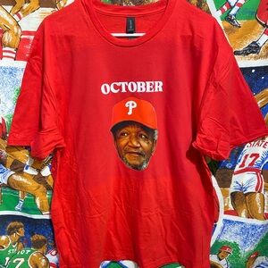 Custom Philadelphia Phillies Redd October Teeshirt